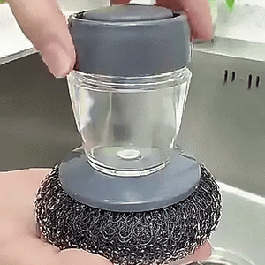 Liquid Adding Pot Washing Brush