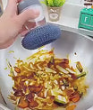 Liquid Adding Pot Washing Brush