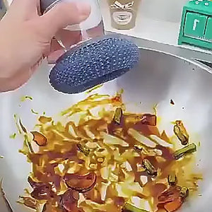Liquid Adding Pot Washing Brush