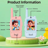 Kids Walkie-Talkie Camera | HD Camera with Two-Way Communication | Fun, Educational & Safe Toy for Children