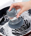 Liquid Adding Pot Washing Brush